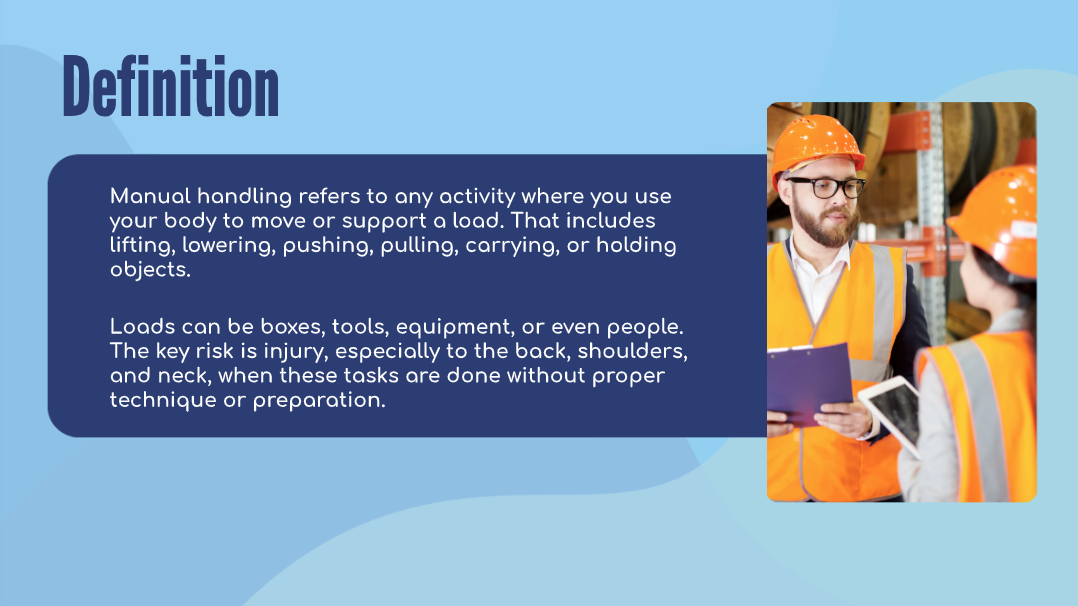 Manual Handling - Theory and Practical - Image 2
